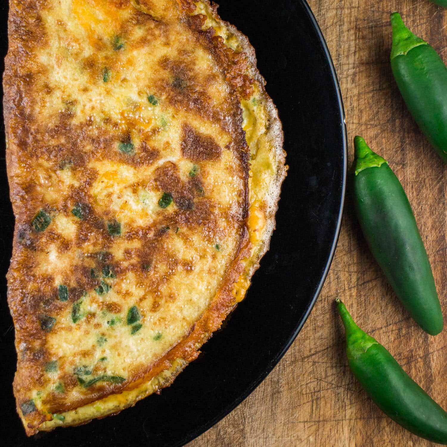Spicy Cheesy Jalapeno Omelet: Customize Your Keto Breakfast